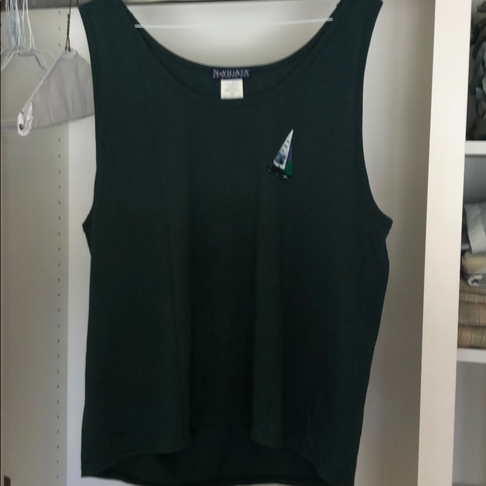 Vintage Navigata Bugle boy Sailing tank- Sz XL